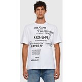 Diesel T-shirt - T JUSTFOLDED T-SHIRT white Cene