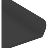  Lebdeća polica 4 kom. Crna 30 x 9 x 2,5 cm Čelik | shoptok.hr