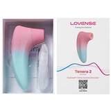 Lovense Tenera 2 - pametni vodoodporni stimulator klitorisa z zračnim valovanjem (modro-rožnata) | Shoptok.si
