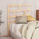 Maison Chic posteljno vzglavje - vzglavna omarica - nočna omarica 106x4x100 cm trdna borovina, (21704486) | Shoptok.si