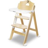 Lionelo stolček za hranjenje Floris, White Natural Cene