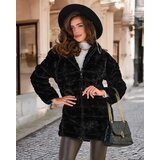 Resti Black fur women's coat | Shoptok.si