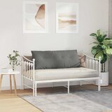  Jastuk za leđa Tamno siva 120 x 50 cm Mikrofiber tkanina | shoptok.hr