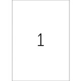 Apli samolepilne etikete (210 x 297 mm), 20/1, modre | Shoptok.si