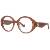 Anagram Red Round Eyeglasses - ONE SIZE (51)