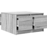  Stol za kavu s ladicama sivog sonome 70,5x70x40 cm | Eponuda.com