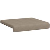  Jastučić za klupu 2 kom. Mikrovlakna Sivosmeđa Dubina 35 cm | shoptok.hr