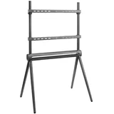DTM-4280, podni nosač sa sivim drvenim nožicama za TV 42"-80", 40kg