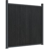 PANEL za ogradu sivi 526 x 186 cm WPC | Shoptok.si