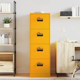 Kabinet za datoteke s ladicama 2 pcs Žuta 44 x 50 x 139 cm | shoptok.hr