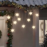 vidaXL Svetilka v obliki zvezde z 10 LED bela 10 cm cene