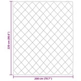 Puni Polna celoletna prevleka Črna 220 x 200 cm Mikrovlakna, (5000147078) | Shoptok.si