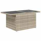  9-dijelni set vrtnih sofa od poliratana s jastucima svjetlosivi | shoptok.hr