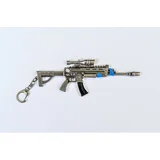 kovinski obesek za ključe v obliki raketometa Rocket Launcher