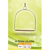 KARLOS Ljuljaška za ptice, Žičana, 5x10x15 cm, Siva | Eponuda.com