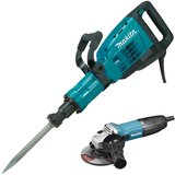 Makita pneumatski čekić HM1307C+GA5030 brusilica Cene