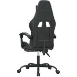  Gaming stol z oporo za noge črno in kamuflažno umetno usnje, (20699366) | Shoptok.si