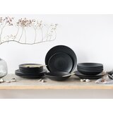 Creatable Jedilni Servis Lava Stone Black, 18-Delni | Shoptok.si