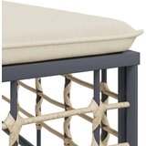 vidaXL 8-dijelna vrtna garnitura od poliratana s jastucima antracit | shoptok.hr