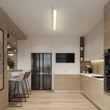  Brilagi - LED prigušiva stropno svetlo SLEEKLINE LED/40W/230V Wi-Fi Tuya srebrno + daljinski upravljač | Eponuda.com