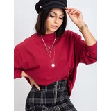 BASIC Feel Good Sweatshirt-RV-BL-5185.87P-burgundy | Shoptok.si