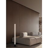 Nova Luce Mat crna LED stojeća svjetiljka aluminijska s mogućnosti zatamnjivanja sa staklenim sjenilom (visina 130 cm) Glovia – | shoptok.hr