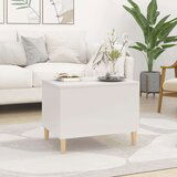 Stolić za kavu bijeli 60 x 44 5 x 45 cm od konstruiranog drva | shoptok.hr
