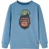 Dječja topla majica srednje plava 92 | shoptok.hr