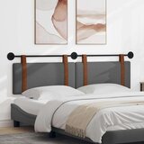  Držeće uzglavlje Zidne Tamno siva 190 x 55 x 5 cm Antikni PU - Tamno siva 180 cm bez LED | shoptok.hr