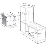 Gorenje B6128B Vgradna pecica 745015 | Shoptok.si
