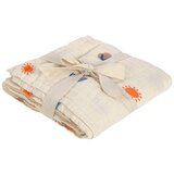 Lässig tetra plenica Swaddle & Burp blanket XL 120 x 120 cm blossom nature | Shoptok.si