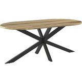 Ambia Garden VRTNA MIZA les, kovina barve akacije | Shoptok.si