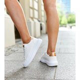 Gemre White sneakers on a thick sole Ivalu | shoptok.hr