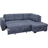 XORA sedežna garnitura, mikrovlakna temno modra | Shoptok.si