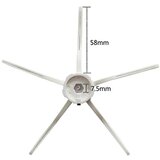 INORCO Zamenjava 5-krake stranske krtače za robotski sesalnik Mijia 1/1s/S50 S5 S6 Mi, (21840317) | Shoptok.si