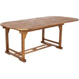  Ovalni set namještaja Acacia 165+50+50 cm 10+1 | shoptok.hr