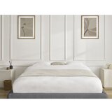 Bobochic Paris Tamno sivi tapecirani bračni krevet s prostorom za odlaganje/bez uzglavlja s podnicom 180x200 cm Inera – | shoptok.hr