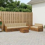  Set vanjskih sofa 7 kom. Prirodna i bež | shoptok.hr