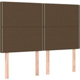  Box spring postelja z vzmetnico temno rjava 140x200 cm blago, (20726483) | Shoptok.si