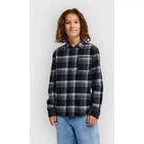 Motherfly Plaid Kids Srajca black motherfly