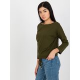 BASIC Feel Good Blouse-RV-BZ-4691.10X-khaki | Shoptok.si