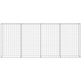  Gabionski zid s poklopcima od pocinčanog čelika 200 x 20 x 85 cm | shoptok.hr