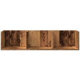 vidaXL CD zidna polica staro drvo 75x18x18 cm konstruirano drvo | shoptok.hr