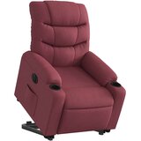  Električni naslonjač na podizanje od tkanine boja vina | Eponuda.com