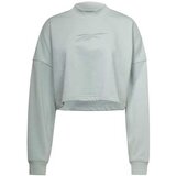 Reebok Studio Vector Knit Crew Women's Long Sleeve Shirt, Seaside Grey, (20489609) | Shoptok.si