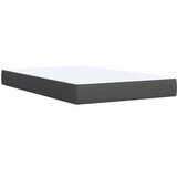  Krevet s oprugama i madracem tamnosivi 120 x 200 cm od tkanine | shoptok.hr
