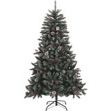  Umjetno božićno drvce sa stalkom zeleno 120 cm PVC | shoptok.hr