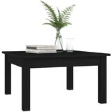  Stolić za kavu crni 55x55x30 cm od masivne borovine | shoptok.hr