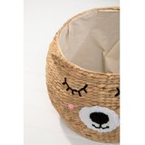 Premier Housewares Otroška škatla za shranjevanje iz vodne hijacinte v naravni barvi ø 49x40 cm Lidi Cat Face – | Shoptok.si