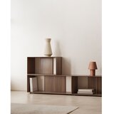 Kave Home Modularni sustav polica 6 kom u dekoru oraha u prirodnoj boji 168x114 cm Litto – | shoptok.hr